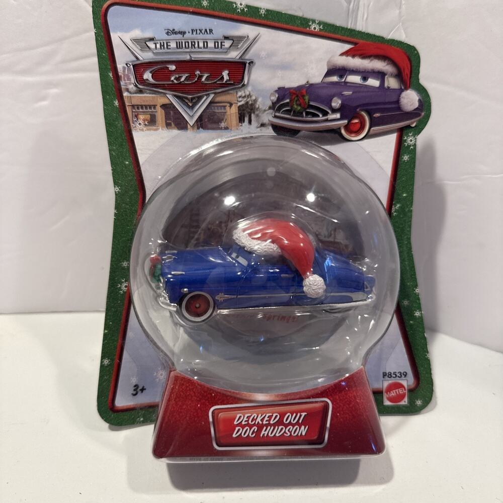Disney World of Cars Christmas - "Decked Out Doc Hudson" - NIP